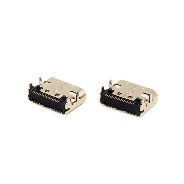 19 Pin Micro HDMI de Vrouwelijke Schakelaar van de Contactdooslcp C voor PCB