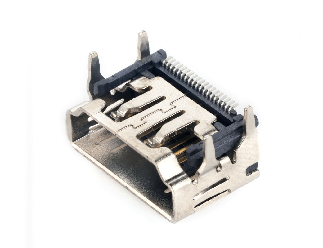 SMT-Type 19P Vrouwelijke Micro- HDMI Kabelschakelaars voor Vastgestelde Hoogste Doos