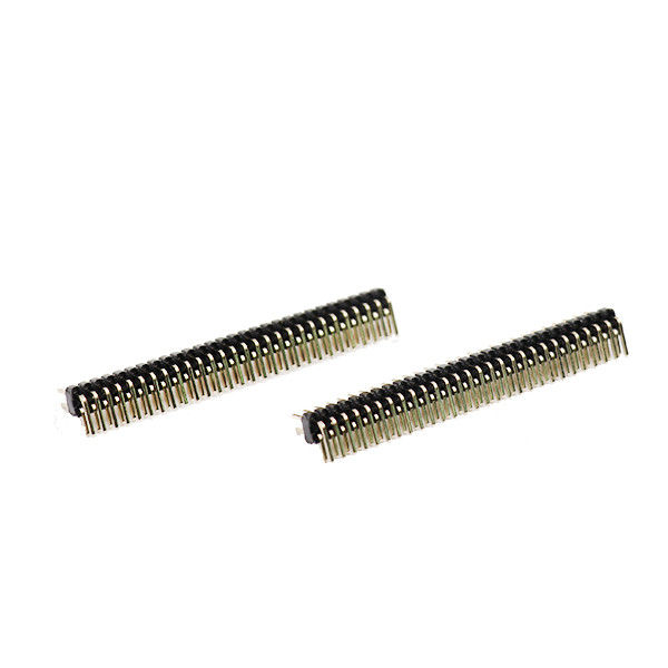 90 Graad 1.27mm de Onderdompeling Pin kop Connectors Double Row ROHS van Hoogtepcb