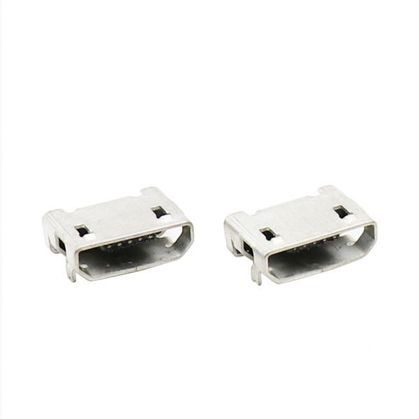 De mobiele Micro- van de Telefoontablet 5P Schakelaars van USB vrouwelijke hefboom 6.4mm Hoogte ROHS met Post