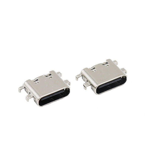 6 het Type C van speldusb Dalend de Plaatwijfje 0.8MM 3.1mm van PCB van de Schakelaarscontactdoos
