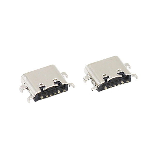 6 het Type C van speldusb Dalend de Plaatwijfje 0.8MM 3.1mm van PCB van de Schakelaarscontactdoos