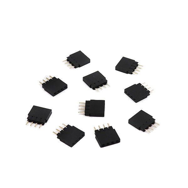 Enige Rij 4 Pin FeMannelijk kop Connector 2.0mm Pin FeMannelijk kop Stopcontact