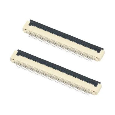 Fpc connector flip 0,5 mm voor pcb 4 5 6 8 10 12 14 16 18 20 22 24 26 28 30 32 34 36 40-60 pin